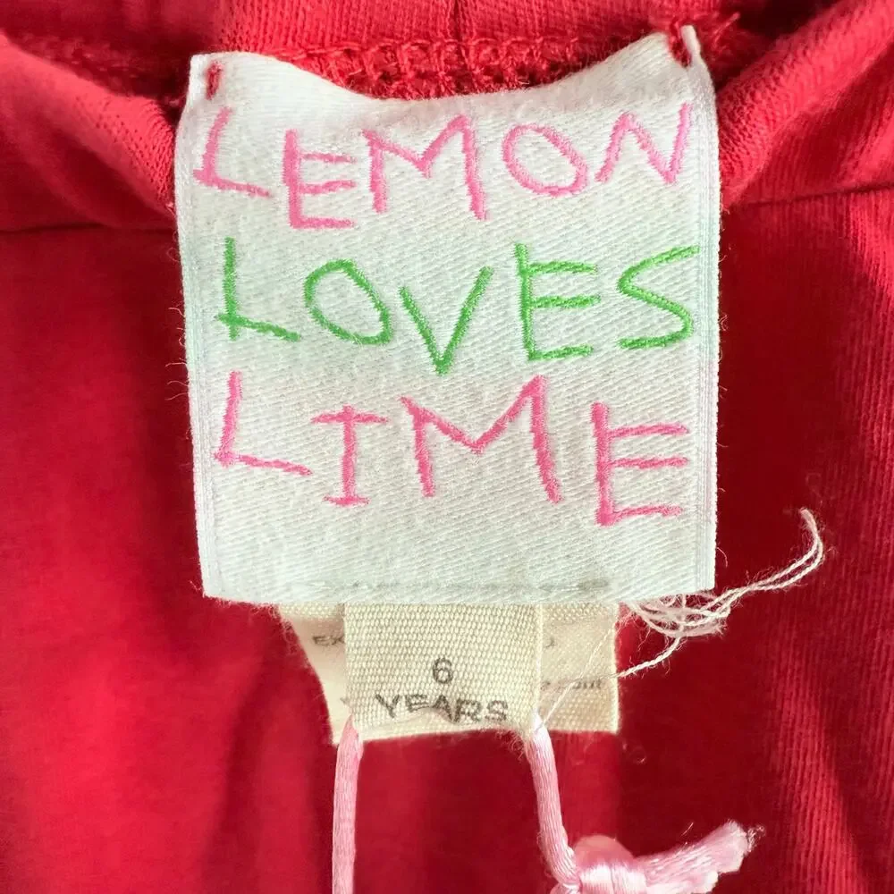 Lemon Loves Lime Nutcracker Skirt Ruffle Christmas Party Festive Holiday Girls 6
